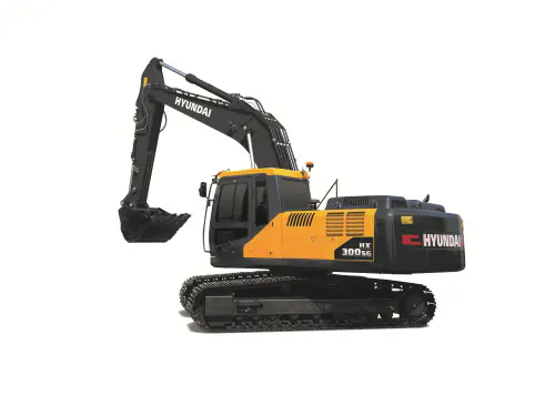Máy xúc đào bánh xích HX300SG gầu 1.46 m³