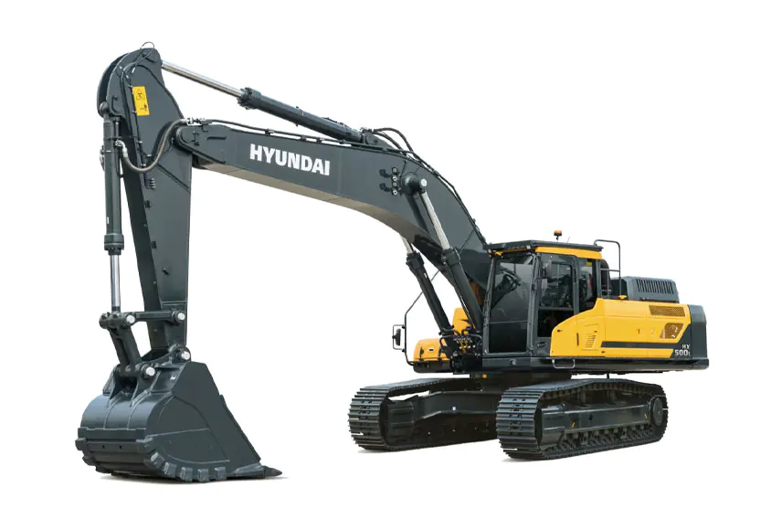 Máy xúc đào bánh xích HX500L T3 gầu 2,2 m³