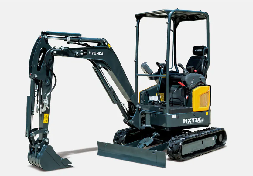 Máy xúc đào bánh xích HX17AZ gầu 0.04 m³