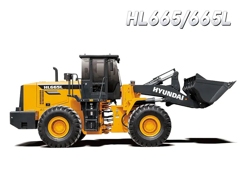 Máy xúc lật Hyundai HL665L gầu 3.0 m³