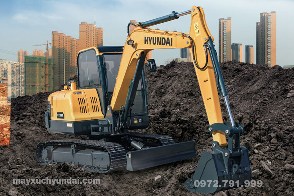 Máy xúc Hyundai HX75S: Thông số kỹ thuật, ưu điểm và giá bán