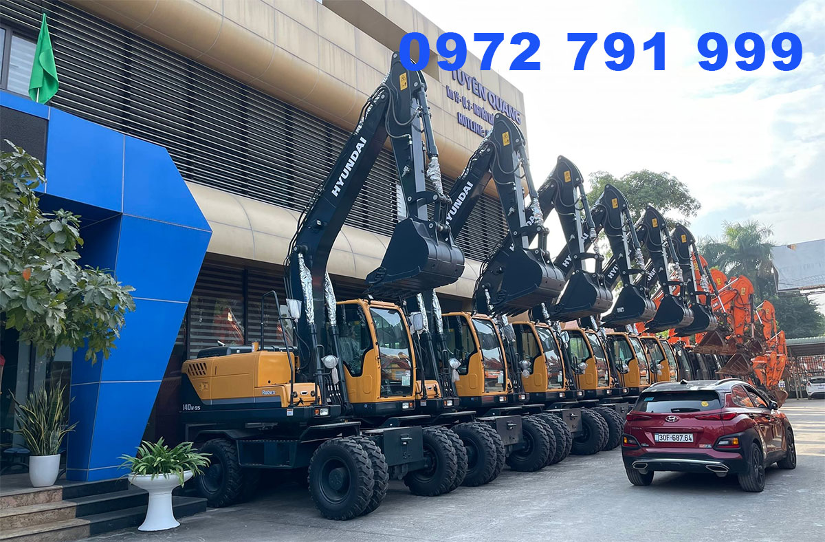 Địa Chỉ Bán Máy Xúc Hyundai Uy Tín Tại Hà Nội