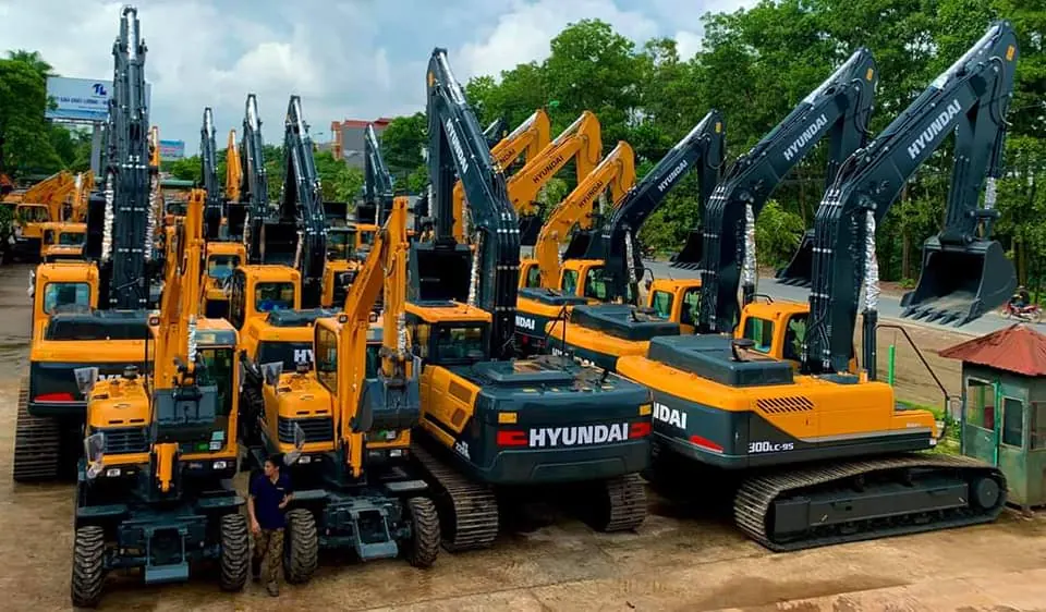Top 10 máy xúc Hyundai bán chạy năm 2026: Đáng mua nhất