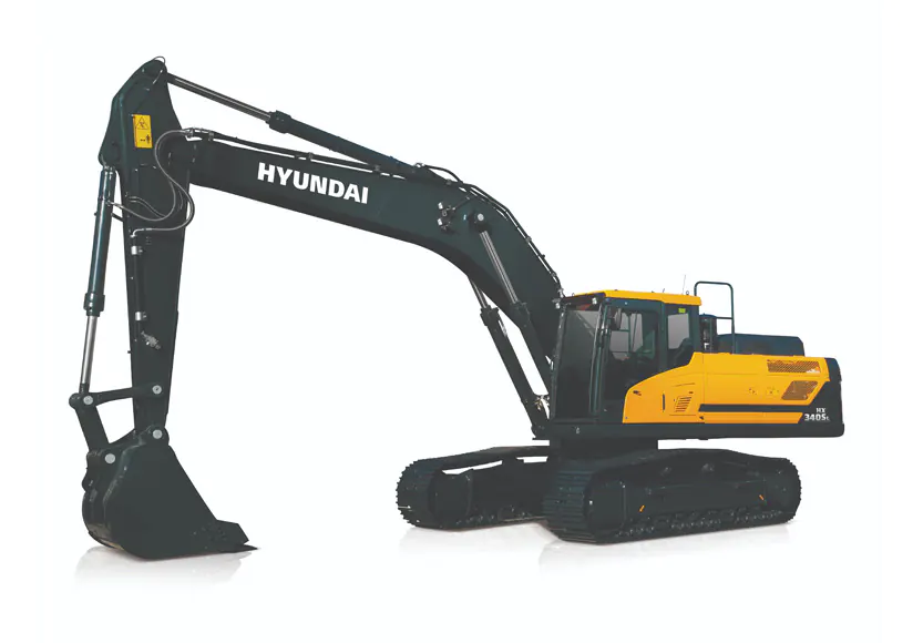 Máy xúc đào bánh xích HX340SL gầu 1,44 m³