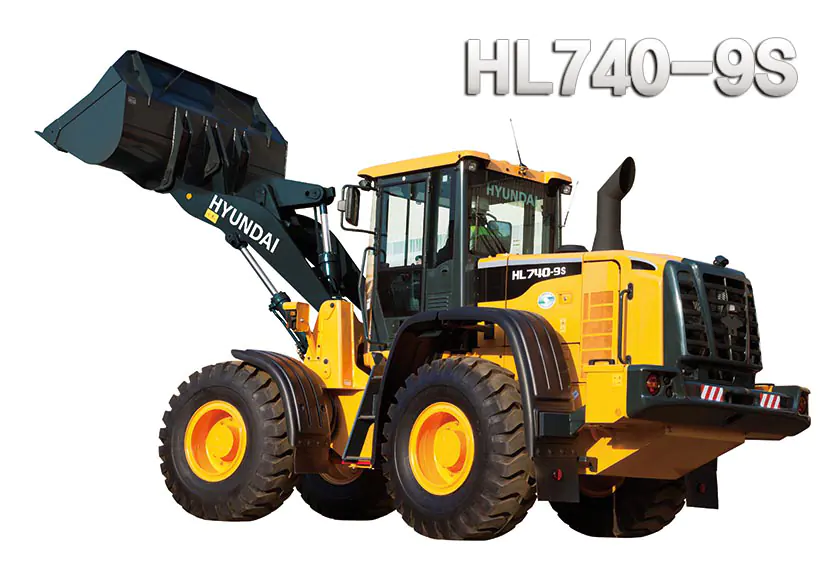 Máy xúc lật Hyundai HL740-9 gầu 2.0 m³