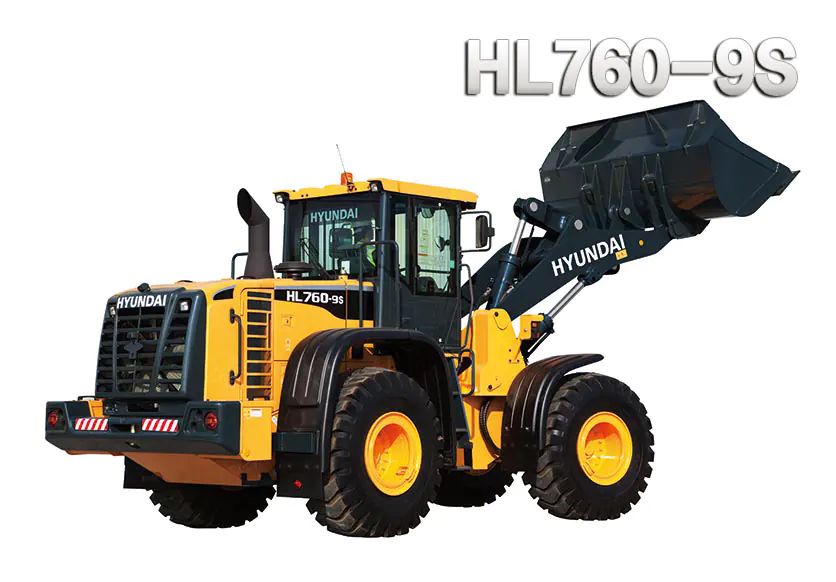 Máy xúc lật Hyundai HL760-9 gầu 3.2 m³