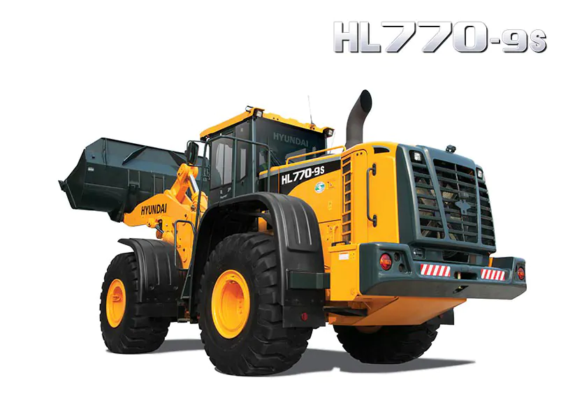 Máy xúc lật Hyundai HL770-9 gầu 4.0 m³