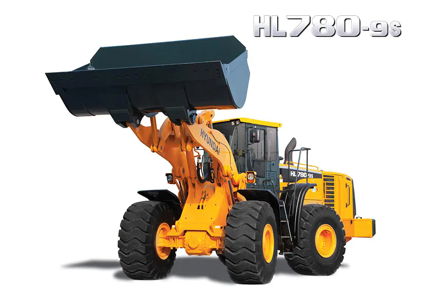 Máy xúc lật Hyundai HL780-9 gầu 5.1 m³