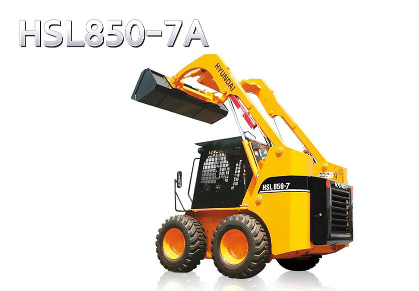 Máy xúc trượt Hyundai HSL850-7A gầu 0.37 m³