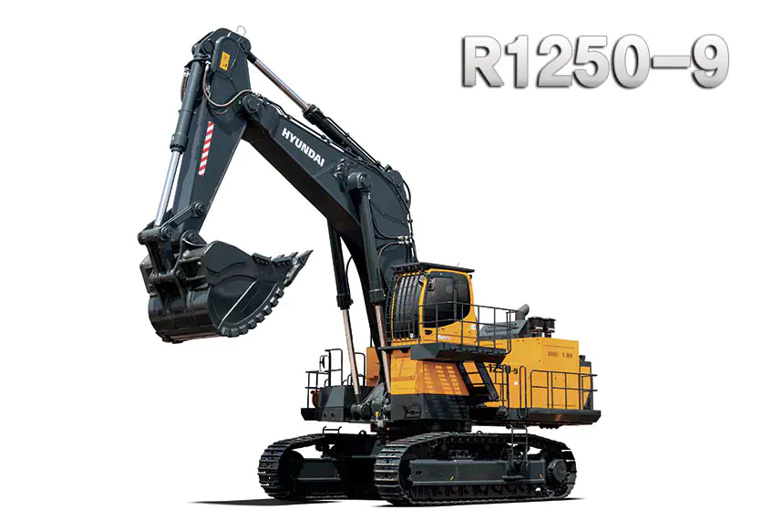 Máy xúc đào bánh xích R1200-9 gầu 6.7 m³