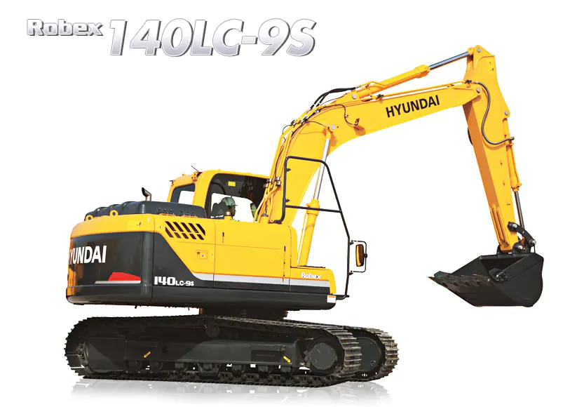 Máy xúc đào bánh xích R140LC-9S gầu 0.58 m³