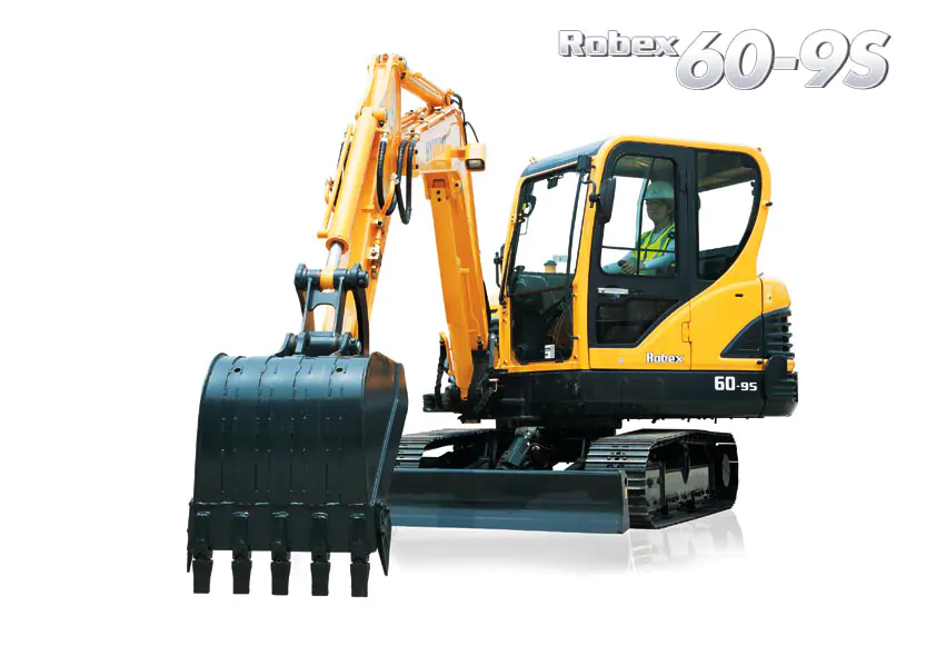 Máy xúc đào bánh xích R60-9S gầu 0.18m³