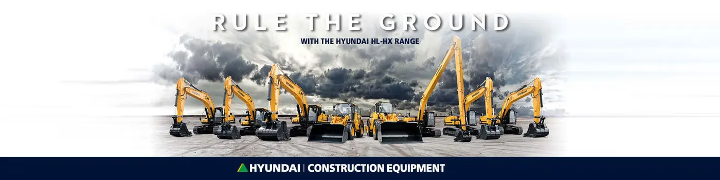Máy xúc đào bánh xích Hyundai