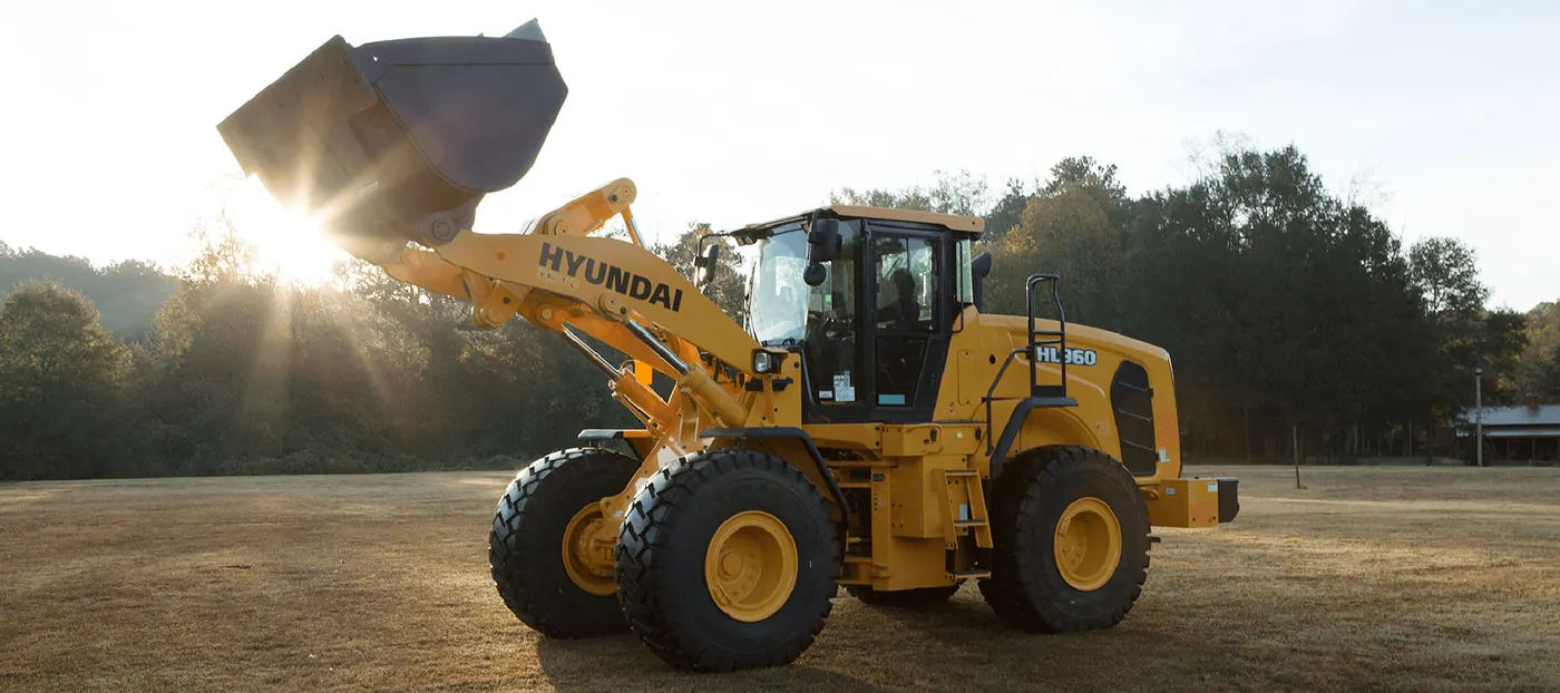 Máy xúc trượt Hyundai